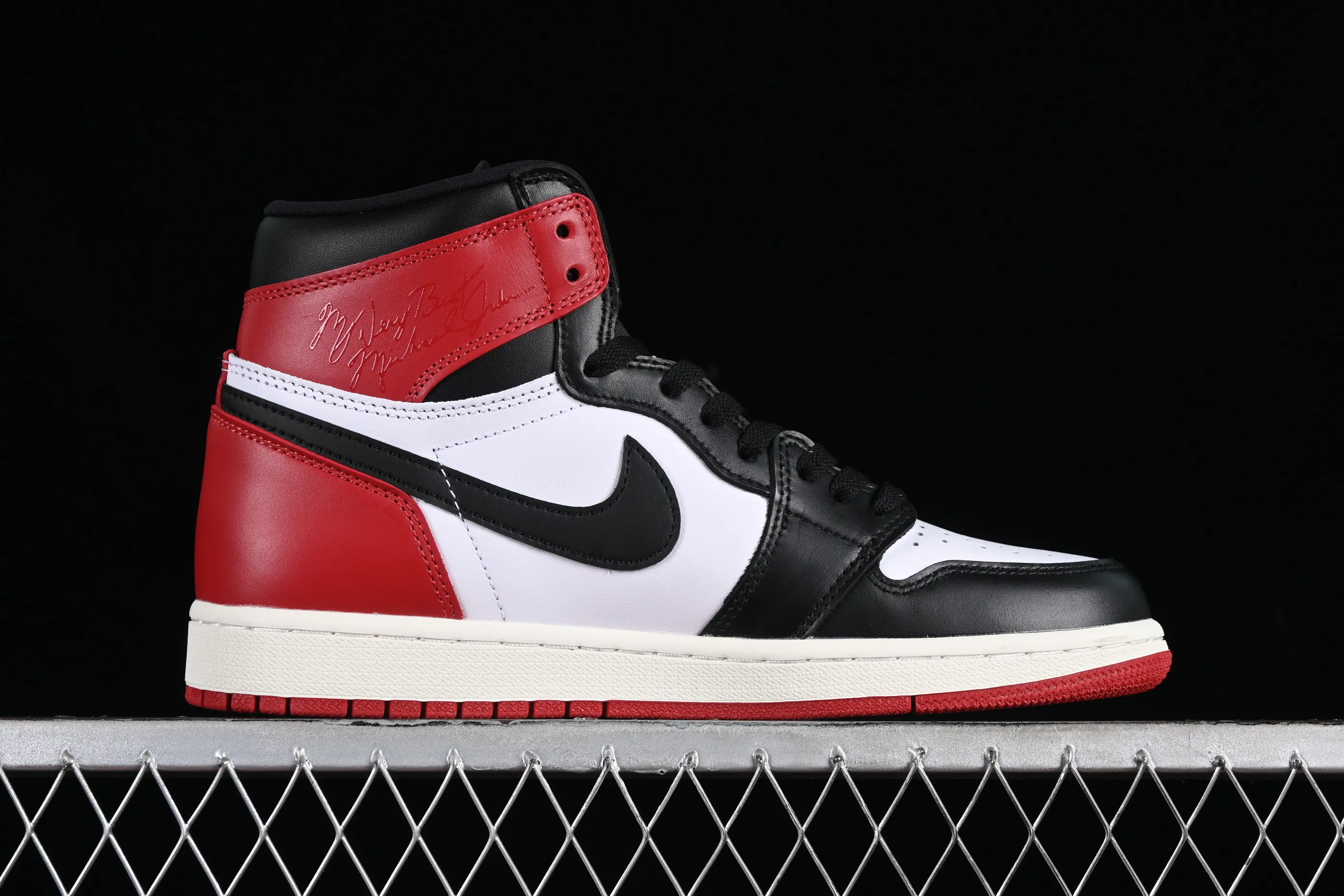 All categories Air Jordan Jordan series basketball shoes Air Jordan 1 High Air Jordan 1 High OG "Black Toe Reimagined" AJ1 Joe 1 new black toe DZ5485-106